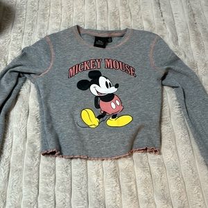 Mickey Mouse long sleeve shirt.